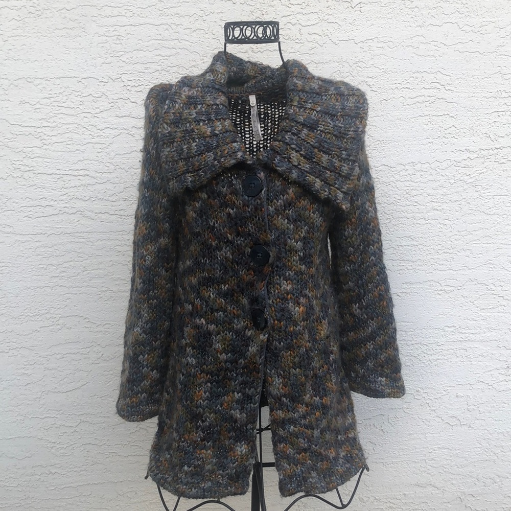 Leo & Nicole chunky knit Cardigan Small